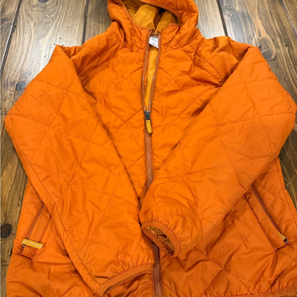 REI Vibrant Orange Hooded Jacket